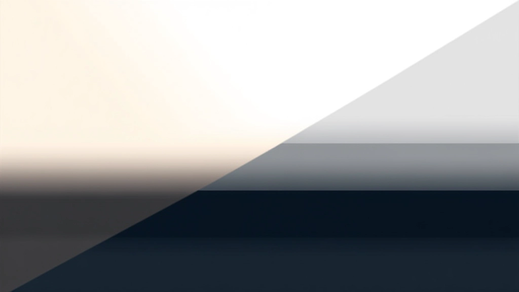 Webová stránka s bílou horní sekcí a tmavou spodní sekcí oddělené diagonální linií