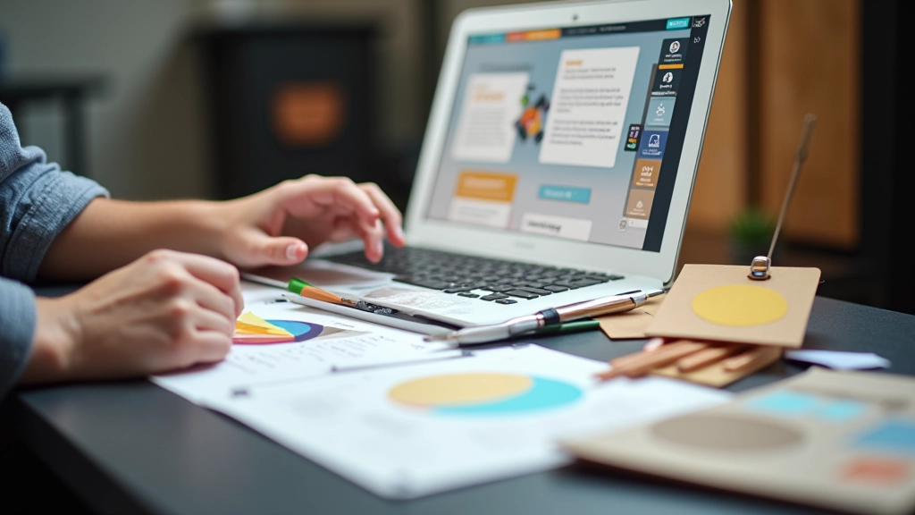 Příklad diagonální sekce s přesným zarovnáním textu a správným kontrastem